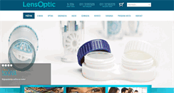 Desktop Screenshot of lensoptic.com