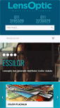 Mobile Screenshot of lensoptic.com
